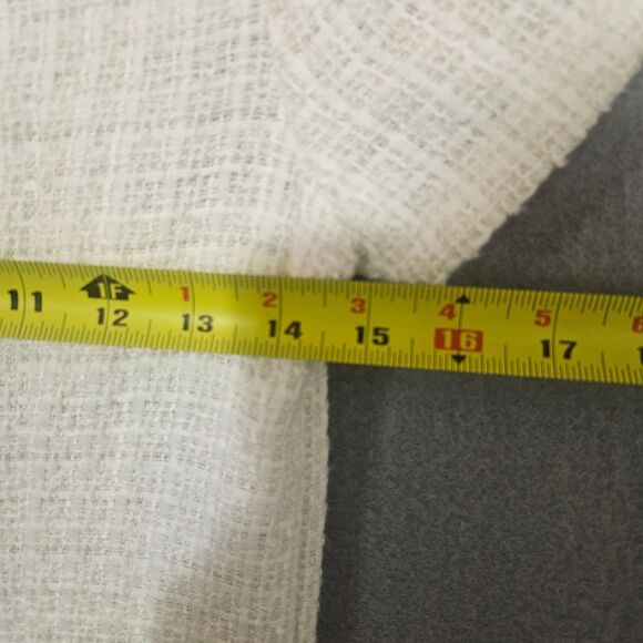 New bebop Tweed office Dress Twee Grandmacore White Woven Size Women's XS - Picture 5 of 10